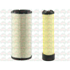 Air Filter Element Kit Fits For New Holland Tractor TN55D TN65D TN75 TN75DA