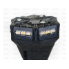 12V LED MicroBright Flashing Beacon Light Magnetic Tractor Forklift Mining