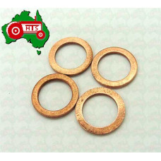 4x Metric Copper Washer ID 14mm OD 20mm for Massey Ferguson & Zetor