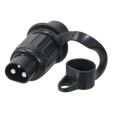  3 Pin Auxiliary Plug Male Pin 12V and 24V