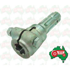 Tractor PTO Adapter Female spline 1 1/8" to 6 x Male Spline 1 3/8"