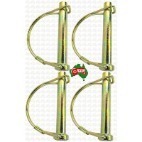 D Type Pins (4)