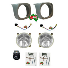 Head Light Lamp Complete Kit 