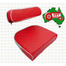 Seat Cushion Set Red & White David Brown 780, 880, 885, 990 & etc.