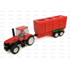 Tractor UNIVERSAL HOBBIES Case IH Tractor and Trailer Toy Brick Building Kit