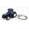 Tractor Key Ring Scale UNIVERSAL HOBBIES Ford New Holland T7 225 Blue Power