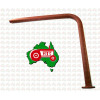 Downswept Tractor Exhaust Pipe Fordson Dexta & Super Dexta
