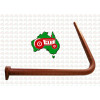 Downswept Tractor Exhaust Pipe Fordson Dexta & Super Dexta
