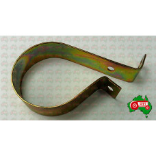 Exhaust Downswept Muffler Clamp Horizontal