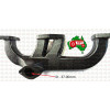 Exhaust Manifold Massey Ferguson 20C, 23C, 835, FE35 4cyl, FF30 & TEF20