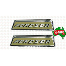 Decal Yellow and Silver Fordson Major