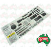 Warning & Operation Decal Set Fits For Case IH 374 574 674