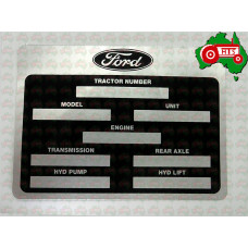  Ford & Fordson Tractor Decal Identification
