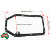 Fordson  Hydraulic Top Lift Cover Gasket 
