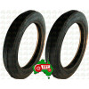 Pair Tractor Front Wheel Tyre 400 x 19 Massey Ferguson TEA20 TE20 TED20 TEF20