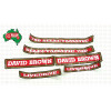 Decal Set David Brown 700 Series 780 (1972-74)