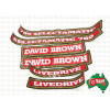 Decal Set David Brown 700 Series 780 (1972-74)