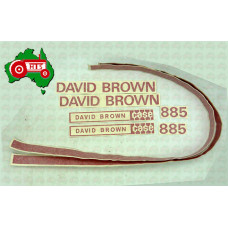 Decal Set Fits for David Brown 885 1972-74 model