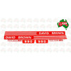 DECAL SET For David Brown 990