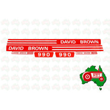 DECAL SET For David Brown 990