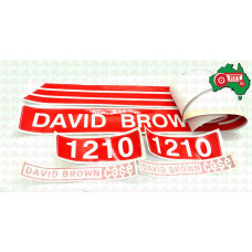 David Brown Decal Set 1200 Series 1210