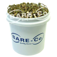 Tractor Bucket of 300 Linch Pins 7/16" ( 11mm ) x 32mm