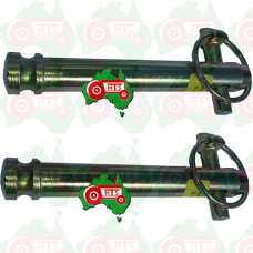 2x Linkage Top Link Pins 1" x 75mm Cat2 For Fordson Major and Power Major