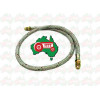 Braided Fuel Filter Hose 750mm 1/2" thread