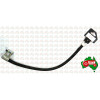 Extra Heavy Duty Black Battery Cable Lug & Clamp End 18" 46cm 65sq mm