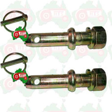 2 x Lower Linkage Pins 7/8" (22mm) With 7/8" (22mm) Threads CAT. 1