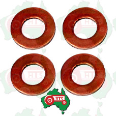 4x Fuel Injector Washers 
