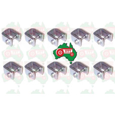 Scarifier Clip Lip Heavy Duty Bolt & Nut suits 5mm to 6mm Thick Points