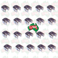Scarifier Clip Lip Heavy Duty Bolt & Nut suits 5mm to 6mm Thick Points