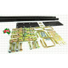 Small Canopy Hoop Type Curved Square Top ROPS Mounting Kit Overwidth