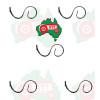 Tractor 5 x "S" Tyne 10mm x 32mm Standard Clearance Supplied with Standard Point