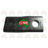 RH Disc Mower Blade ID 16.25mm, 93mm x 40mm x 3mm