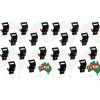 20x Standard Clearance Tyne To Frame Clamp 50mm x 15mm