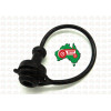 Black Hydraulic Plug to suit 1/4'' NPT/BSP 