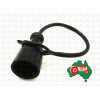 Black Hydraulic Cap to suit 1/4'' NPT/BSP