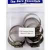 Bare Essential Full Stainless Hose Clamp 50mm (2") Qty- 6