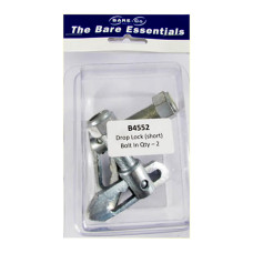 Pack of 2x Bare Essentials Drop Lock 35mm Short