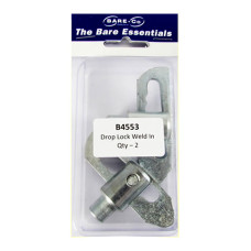 Pack of 2x Bare Essentials Drop Lock Weld In