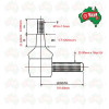 Tie Rod End Male Thread Straight for Ford