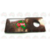 RH Disc Mower Blade ID 19mm, 114mm x 48mm x 4mm Class