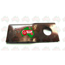 RH Disc Mower Blade ID 19mm, 114mm x 48mm x 4mm Class