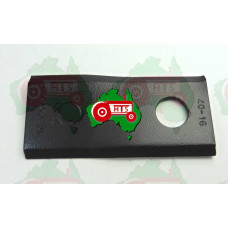 LH Disc Mower Blade ID 16.25mm, 95mm x 45mm x 3.5mm