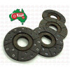 4 x Dry Brake Discs Fits for Massey Ferguson 65, 165, 175 & 178