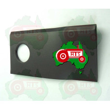 RH Disc Mower Blade ID 19mm, 93mm x 49mm x 3mm