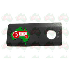 RH Disc Mower Blade ID 18.25mm, 107mm x 45mm x 4mm 