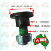 Bolt & Nut Kuhn A : 18mm B : 12mm Flat : 12mm 